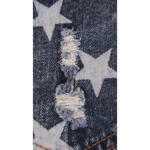 Freestyle Revolution Denim Cutoffs Distressed Star - Picture 6 of 12